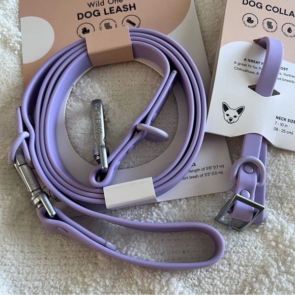 NEW Wild One leash and collar set with treat pouch - Picture 12 of 16